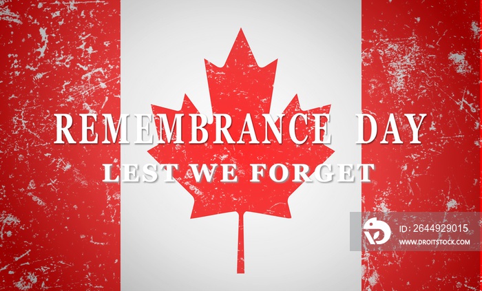 Remembrance Day Canada, 11th november