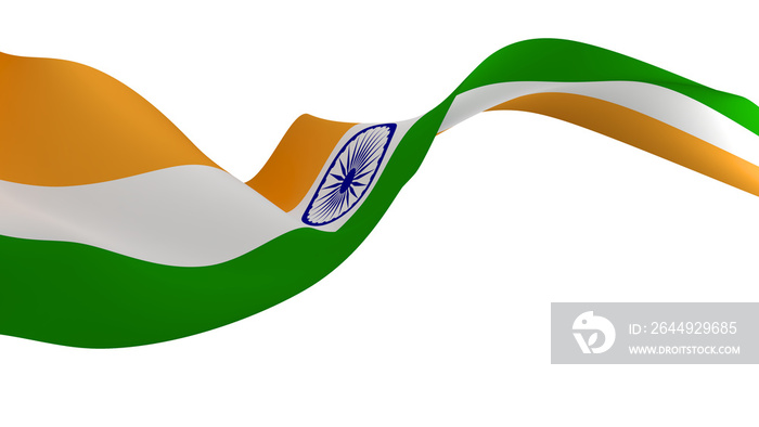 national flag background image,wind blowing flags,3d rendering,Flag of India