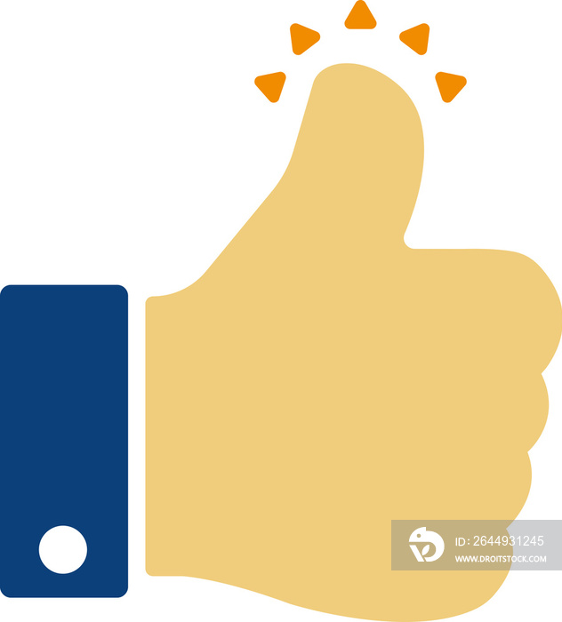 thumbs up icon (like , good etc.) / png