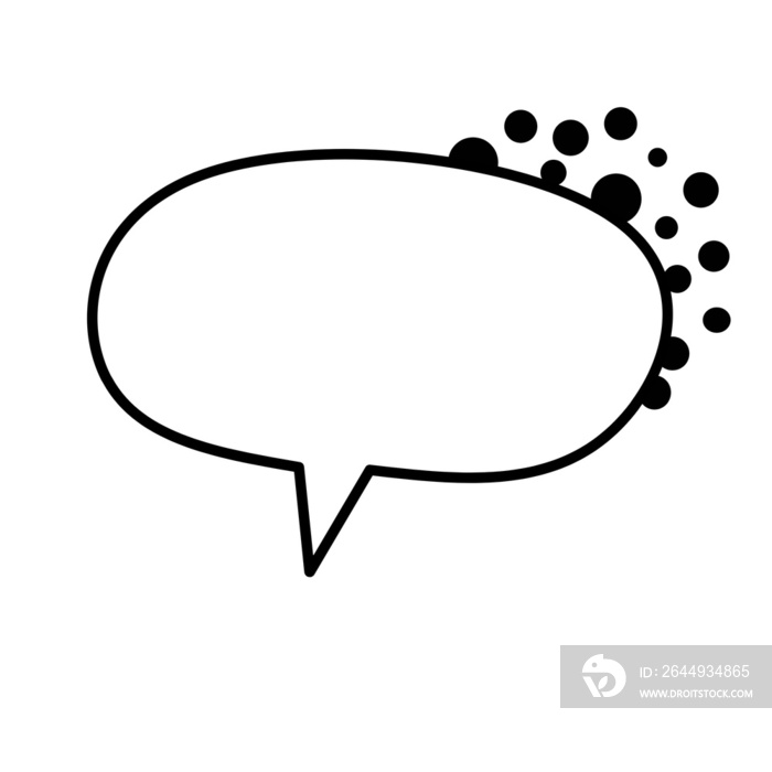 Speech bubble text PNG