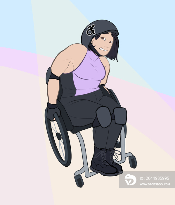 Wheelchair Roller Derby or WCMX