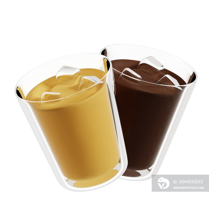 Ice Coffee 3D