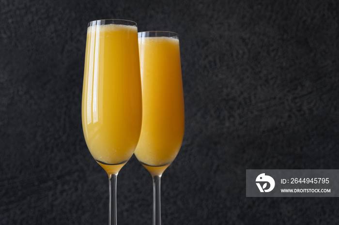 Buck’s Fizz cocktails