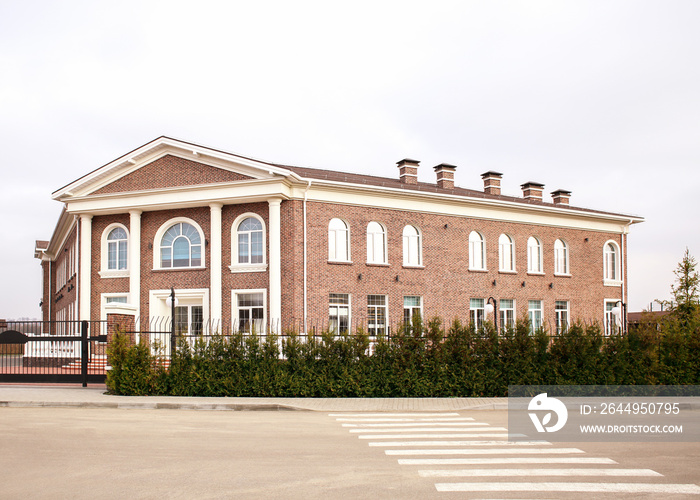 Exterior of elementary school building