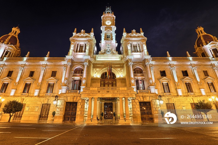 City Hall building in Valencia, Spain