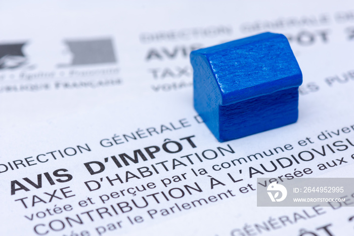 Avis d’impôt taxe d’habitation, France