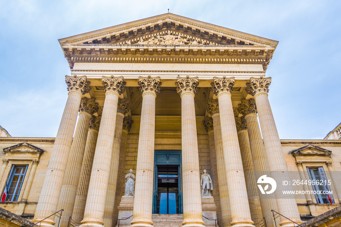 Courthouse in Montpellier, France