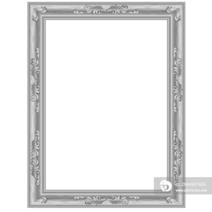 Vintage silver frame