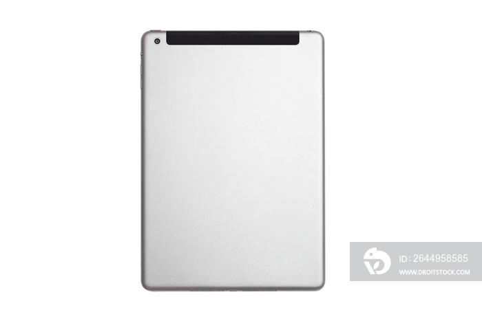 back tablet silver