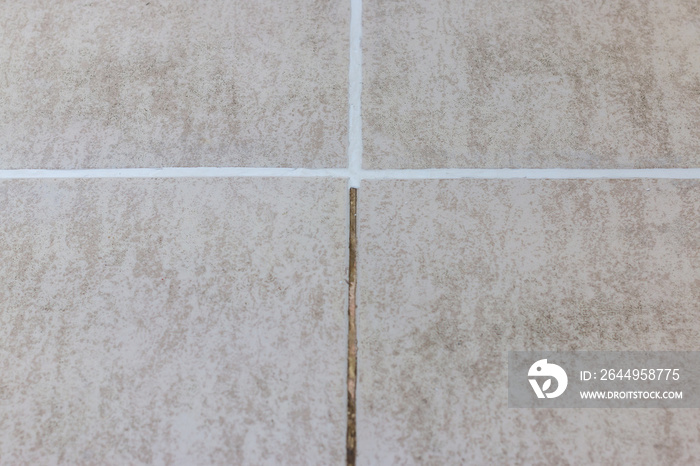 DIY - Repair old tile grout