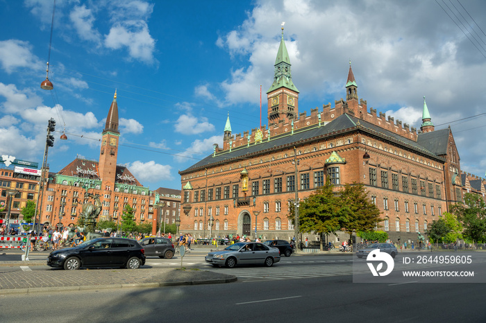 Copenhagen - Denmark. City Hall Square