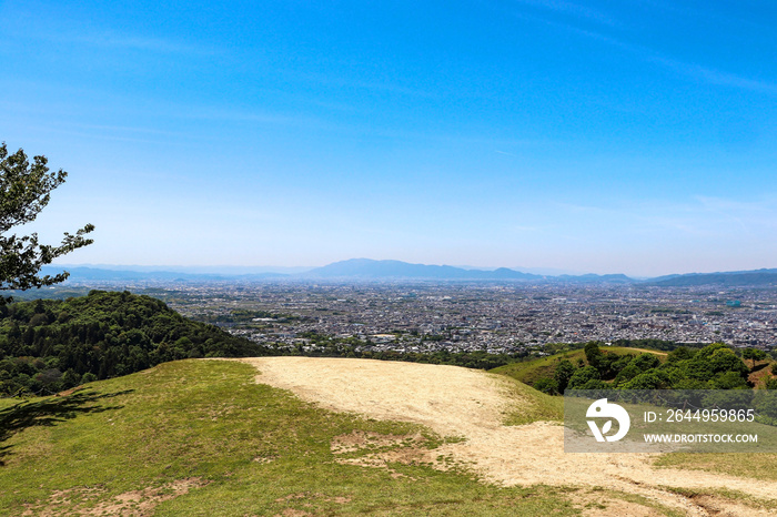 奈良・若草山からの眺め