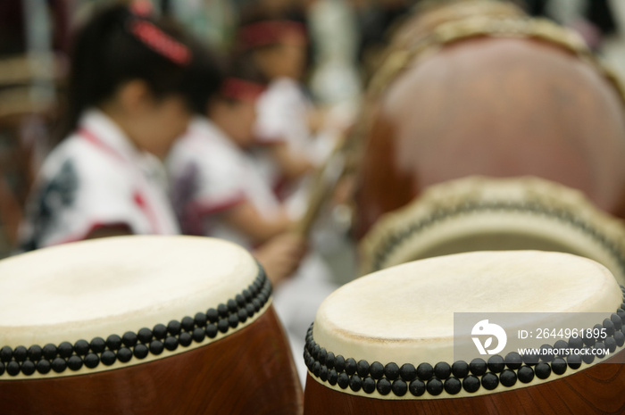 Japan Nikko Taiko drumming