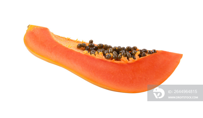papaya isolated on transparent png
