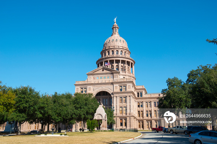 Texas State Capitol is the capitol building and seat of government of Texas in downtown Austin, Texas, USA.