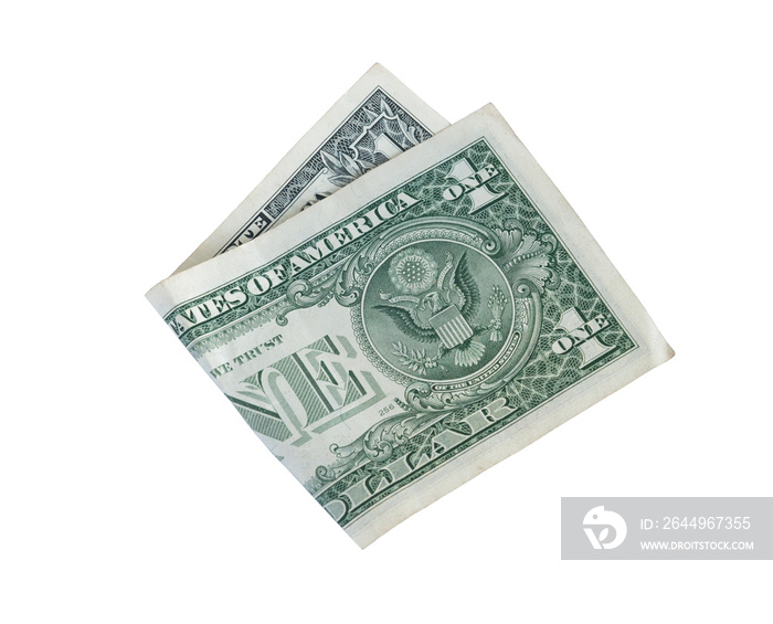 folded dollar