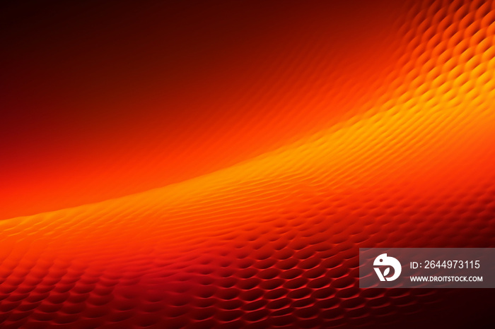 Gradient orange abstract 3D high contrast background banner wallpaper or header, graphic element or resource