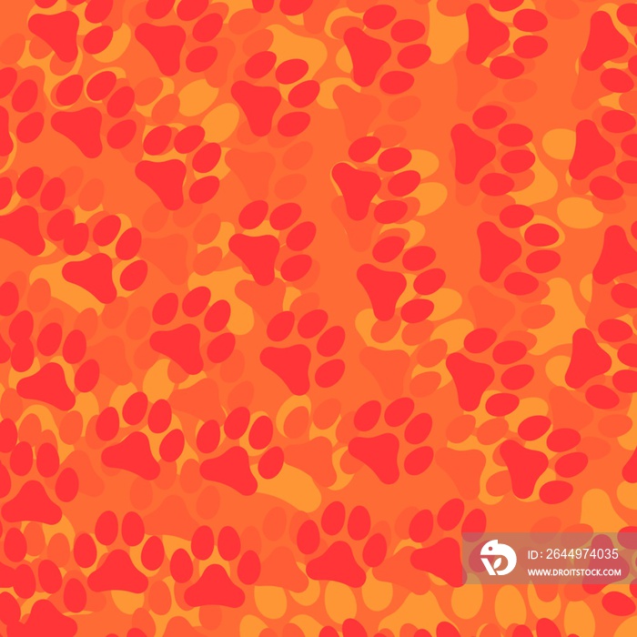 abstract background with cat paw pattern, suitable for browsing, advertisement, template, animal background, etc