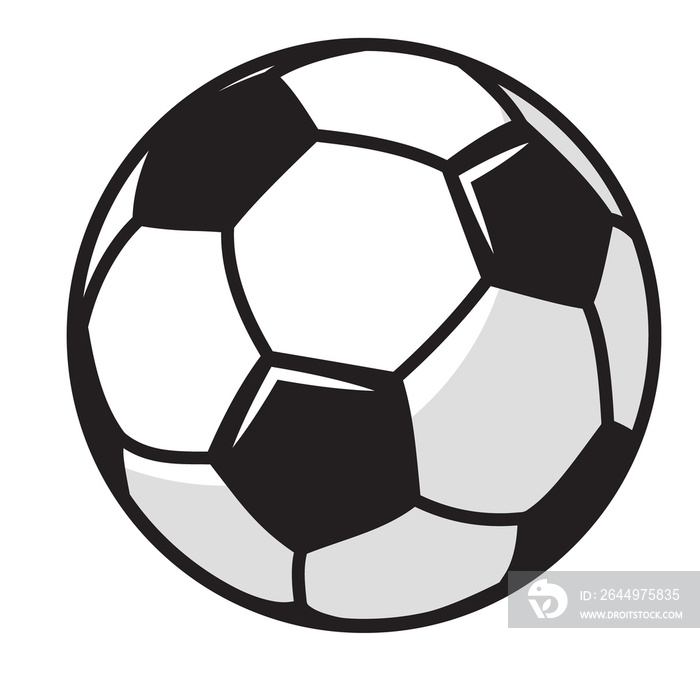 soccer ball. transparent png of a soccer ball. soccer soccer illustration with transparent background