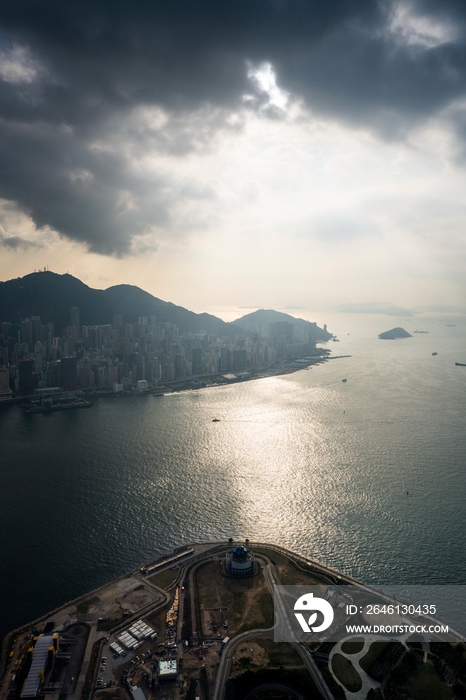 高视角看香港城市景观