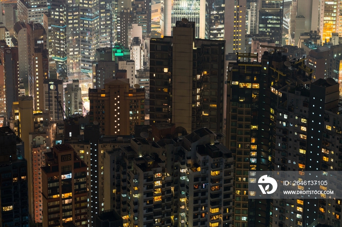 高视角看香港城市景观