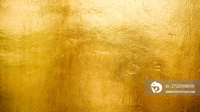 金色闪亮墙壁抽象背景质感，极致奢华优雅