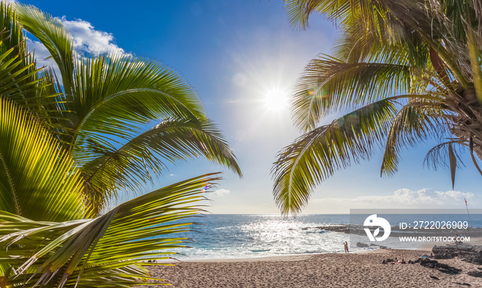 plage de Boucan Canot, île de la Réunion