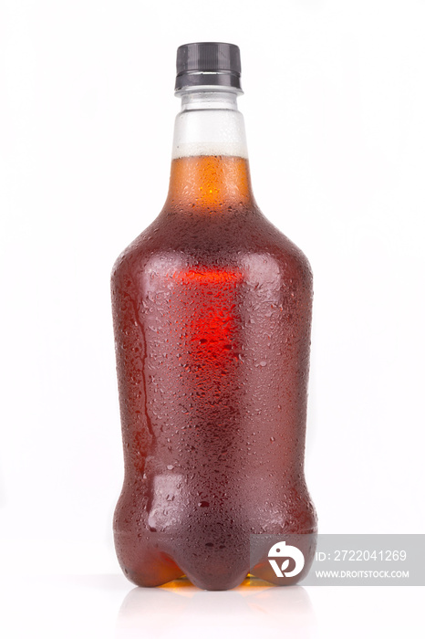 Beer growler with Inda pale ale inside isolated on white background. Great for digital mockup design