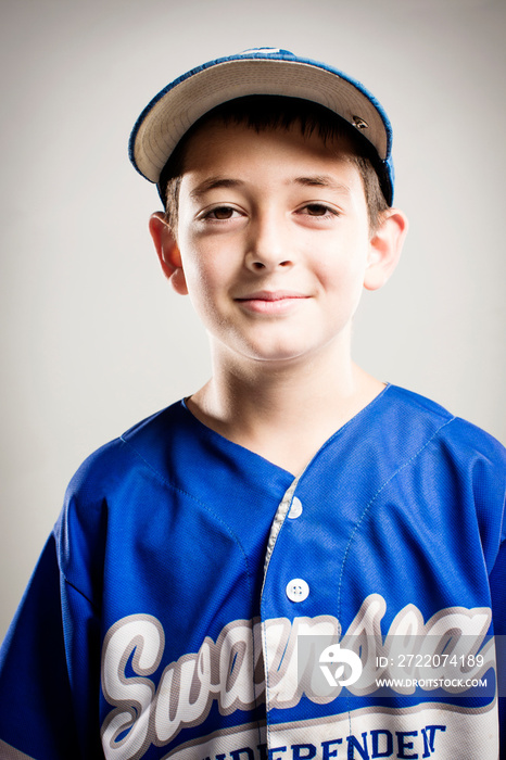 Portrait of baseball player