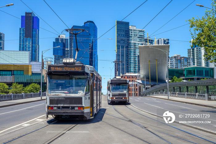 Melbourne Tram, major form of public transport
