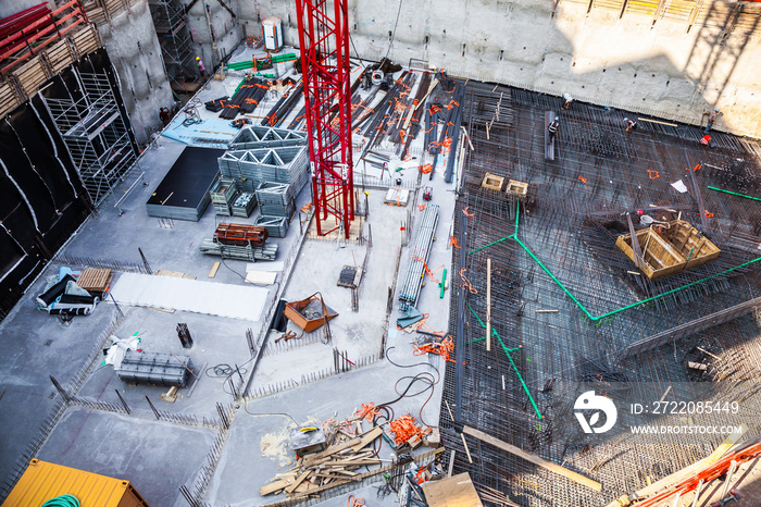 Baustelle gebäudebau