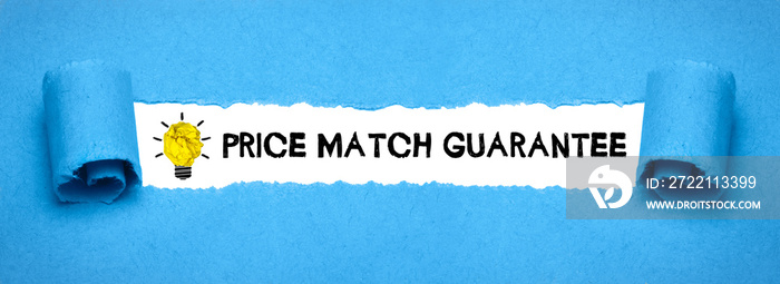 Price match guarantee