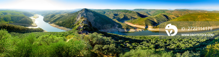 Monfrague Natural Park panorama, Caceres,Spain