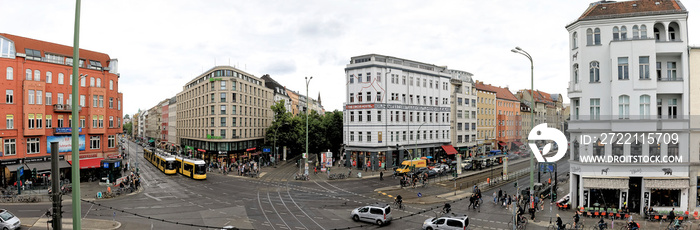 Street Corner in Berlin, Germany