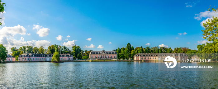 Benrath palace near Dusseldorf, Germany