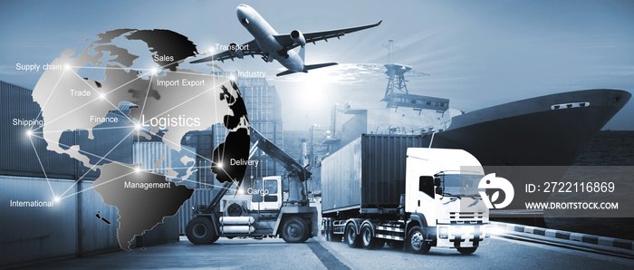 International Transportation, import-export and logistics ,shipping business