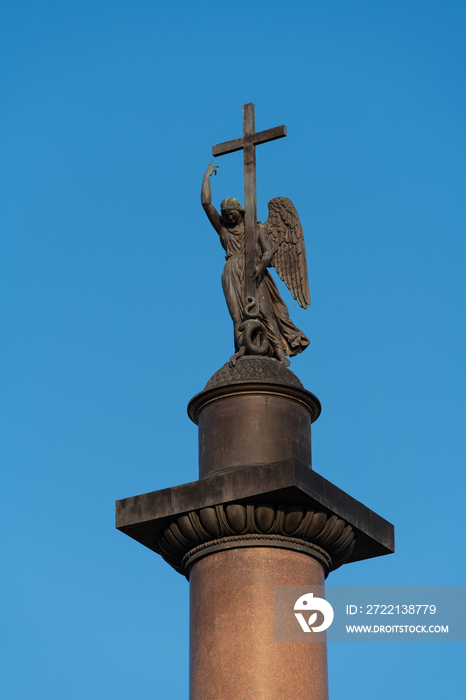 圣彼得堡冬宫广场亚历山大纪念柱