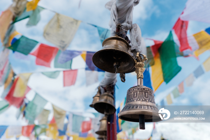 Prayer bell at Changla India