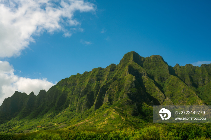 Kualoa Mountains Oahu Hawaii