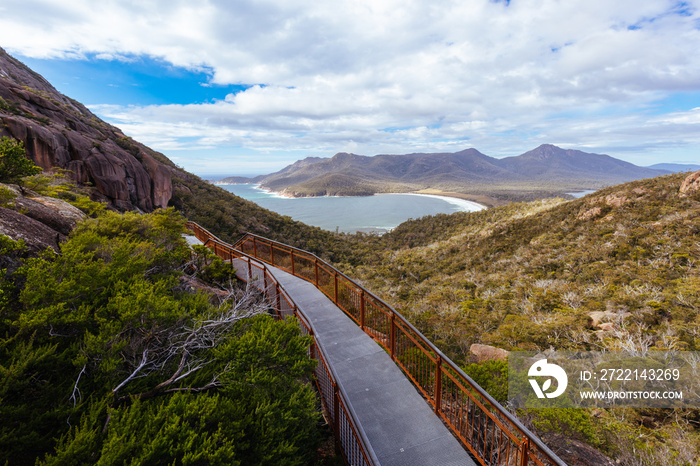 Freycinet Peninsula Circuit in Tasmania Australia