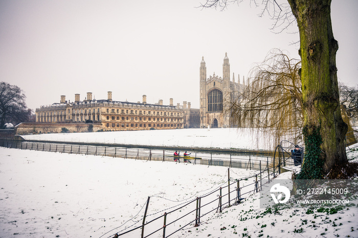 King’s College in winter | Cambridge, UK