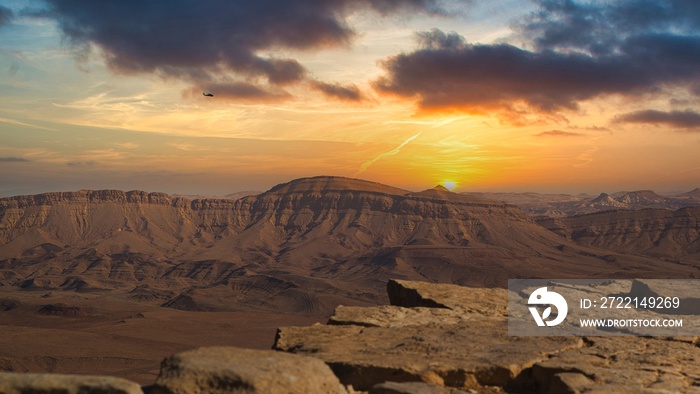 Mitzpe Ramon is a local council situated in the Negev desert in southern Israel. Situated on the northern ridge at an elevation of 860 meters overlooking the world’s largest erosion cirque.