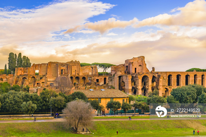 Circus Maximus Exterior View, Rome, Italy