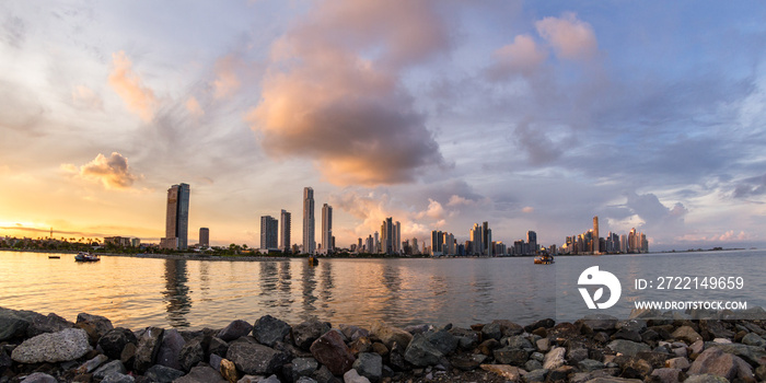 Sunset in Panama City, Panama