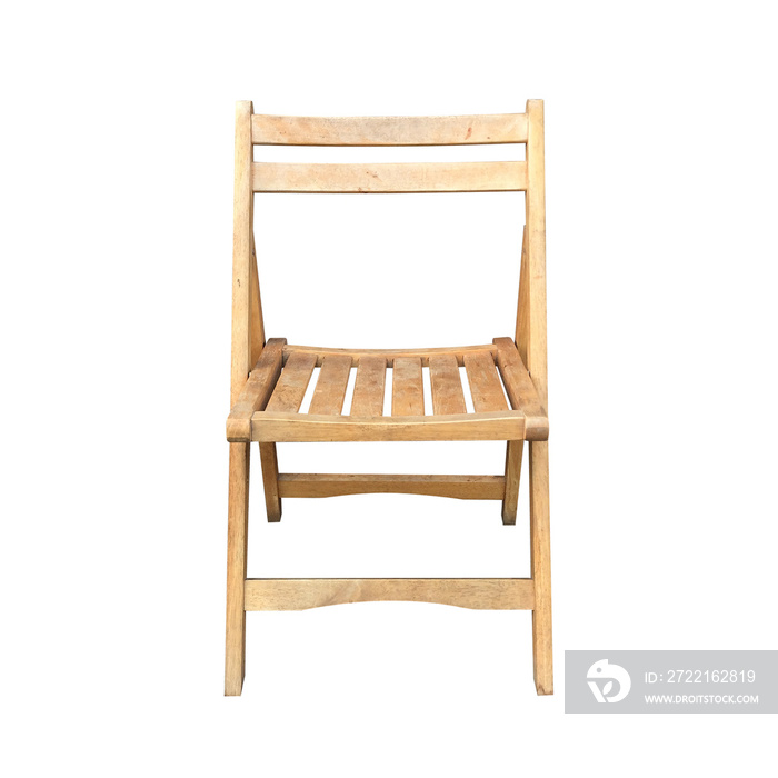 Wooden chair brown color png file