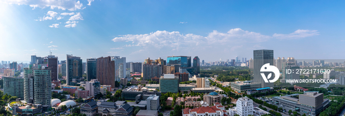 北京城市景观全景