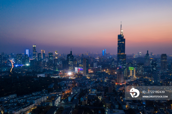 南京城市夜景