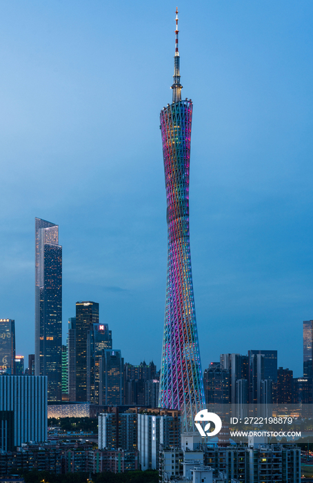 广州城市夜景