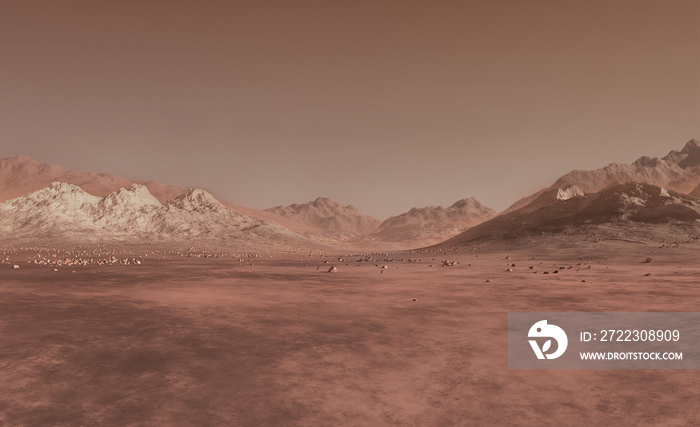 Mars Environment Landscape