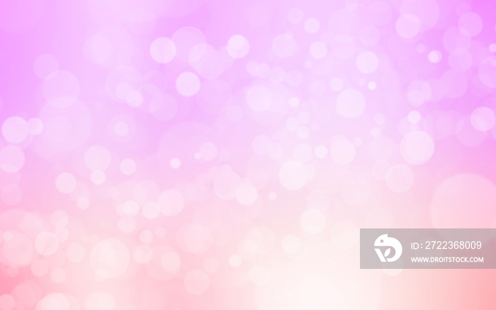 soft pink bokeh background beautiful bright light blurred glitter effect. decoration for your design